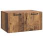 Preview: Wandmontierter TV-Schrank Altholz 59,5 x 41 x 30 cm