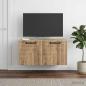 Preview: ARDEBO.de - Wandmontierter TV-Schrank 59,5 x 41 x 30 cm Artisan-Eiche