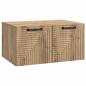 Preview: Wandmontierter TV-Schrank 59,5 x 41 x 30 cm Artisan-Eiche