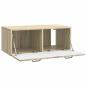Preview: Wandmontierter TV-Schrank Sonoma-Eiche 78,5 x 41 x 30 cm