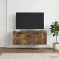 Preview: Wandmontierter TV-Schrank Geräucherte Eiche 78,5 x 41 x 30 cm