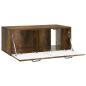Preview: Wandmontierter TV-Schrank Geräucherte Eiche 78,5 x 41 x 30 cm