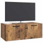 Preview: Wandmontierter TV-Schrank Altholz 78,5 x 41 x 30 cm