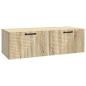 Preview: Wandmontierter TV-Schrank Sonoma-Eiche 98 x 41 x 30 cm