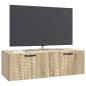 Preview: Wandmontierter TV-Schrank Sonoma-Eiche 98 x 41 x 30 cm