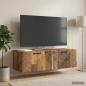 Preview: Wandmontierter TV-Schrank Altholz 98 x 41 x 30 cm Holzwerkstoff