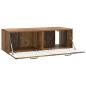 Preview: Wandmontierter TV-Schrank Altholz 98 x 41 x 30 cm Holzwerkstoff