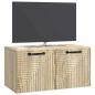Preview: Wandmontierter TV-Schrank Sonoma-Eiche 59,5 x 31 x 30 cm