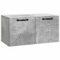 Preview: Wandmontierter TV-Schrank Betongrau 59,5 x 31 x 30 cm