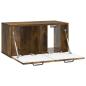 Preview: Wandmontierter TV-Schrank Geräucherte Eiche 59,5 x 31 x 30 cm
