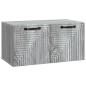 Preview: Wandmontierter TV-Schrank Graues Sonoma 59,5 x 31 x 30 cm