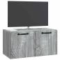 Preview: Wandmontierter TV-Schrank Graues Sonoma 59,5 x 31 x 30 cm