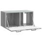Preview: Wandmontierter TV-Schrank Graues Sonoma 59,5 x 31 x 30 cm