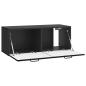 Preview: Wandmontierter TV-Schrank Schwarz 78,5 x 31 x 30 cm