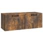 Preview: Wandmontierter TV-Schrank Geräucherte Eiche 78,5 x 31 x 30 cm