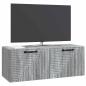 Preview: Wandmontierter TV-Schrank Graues Sonoma 78,5 x 31 x 30 cm