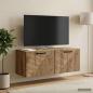 Preview: ARDEBO.de - Wandmontierter TV-Schrank 78,5 x 31 x 30 cm Artisan-Eiche