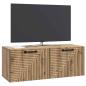 Preview: Wandmontierter TV-Schrank 78,5 x 31 x 30 cm Artisan-Eiche