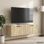 Preview: Wandmontierter TV-Schrank Sonoma-Eiche 98 x 31 x 30 cm