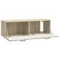 Preview: Wandmontierter TV-Schrank Sonoma-Eiche 98 x 31 x 30 cm