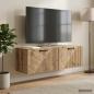Preview: ARDEBO.de - Wandmontierter TV-Schrank 98 x 31 x 30 cm Artisan-Eiche