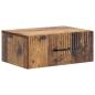 Preview: Wandmontierter Nachttisch 2 stk. Altholz 49 x 34,5 x 20 cm