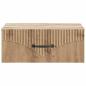 Preview: Wandmontierter Nachttisch Artisan-Eiche 49 x 34,5 x 20 cm