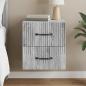 Preview: ARDEBO.de - Wandmontierter Nachttisch Graues Sonoma 34,5 x 33 x 40 cm