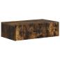 Preview: Wandmontierter Beistelltisch 59 x 34,5 x 17 cm Holzwerkstoff