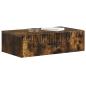 Preview: Wandmontierter Beistelltisch 59 x 34,5 x 17 cm Holzwerkstoff