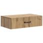 Preview: Wandmontierter Beistelltisch 59 x 34,5 x 17 cm Holzwerkstoff