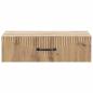 Preview: Wandmontierter Beistelltisch 59 x 34,5 x 17 cm Holzwerkstoff