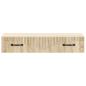Preview: Wandmontierter Beistelltisch 87,5 x 34,5 x 17 cm Holzwerkstoff