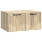 Preview: Wandmontierter TV-Schrank Sonoma-Eiche 59,5 x 41 x 30 cm