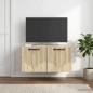 Preview: Wandmontierter TV-Schrank Sonoma-Eiche 59,5 x 41 x 30 cm