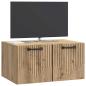 Preview: Wandmontierter TV-Schrank 59,5 x 41 x 30 cm Artisan-Eiche