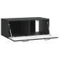 Preview: Wandmontierter TV-Schrank Schwarz 78,5 x 41 x 30 cm