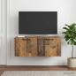 Preview: Wandmontierter TV-Schrank Altholz 78,5 x 41 x 30 cm