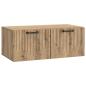 Preview: Wandmontierter TV-Schrank 78,5 x 41 x 30 cm Artisan-Eiche