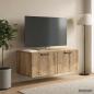 Preview: Wandmontierter TV-Schrank 78,5 x 41 x 30 cm Artisan-Eiche