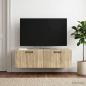 Preview: ARDEBO.de - Wandmontierter TV-Schrank Sonoma-Eiche 98 x 41 x 30 cm