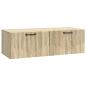 Preview: Wandmontierter TV-Schrank Sonoma-Eiche 98 x 41 x 30 cm