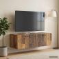 Preview: Wandmontierter TV-Schrank Altholz 98 x 41 x 30 cm Holzwerkstoff