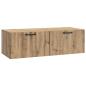 Preview: Wandmontierter TV-Schrank 98 x 41 x 30 cm Artisan-Eiche