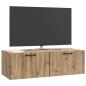 Preview: Wandmontierter TV-Schrank 98 x 41 x 30 cm Artisan-Eiche