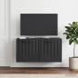 Preview: Wandmontierter TV-Schrank Schwarz 59,5 x 31 x 30 cm