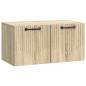 Preview: Wandmontierter TV-Schrank Sonoma-Eiche 59,5 x 31 x 30 cm