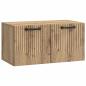 Preview: Wandmontierter TV-Schrank 59,5 x 31 x 30 cm Artisan-Eiche