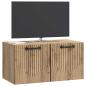 Preview: Wandmontierter TV-Schrank 59,5 x 31 x 30 cm Artisan-Eiche