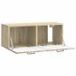 Preview: Wandmontierter TV-Schrank Sonoma-Eiche 78,5 x 31 x 30 cm